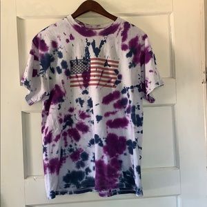 J GALT T Shirt American flag